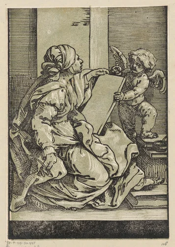 Sibille by Bartolommeo Coriolano, print, 1609-1676