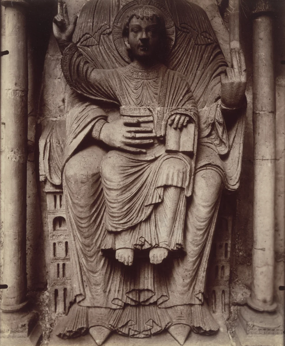 Cluny (XIIe siècle) by Eugène Atget, photograph, 1921