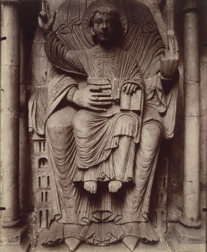 Cluny (XIIe siècle) by Eugène Atget, photograph, 1921