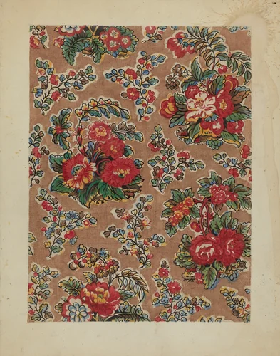 Patchwork Bedspread by Frances Lichten, index of american design, 1936