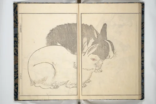 Kihō Picture Album (Kihō gafu) 埼鳳画譜 by Kawamura Kihō (河村琦鳳), book, 1827