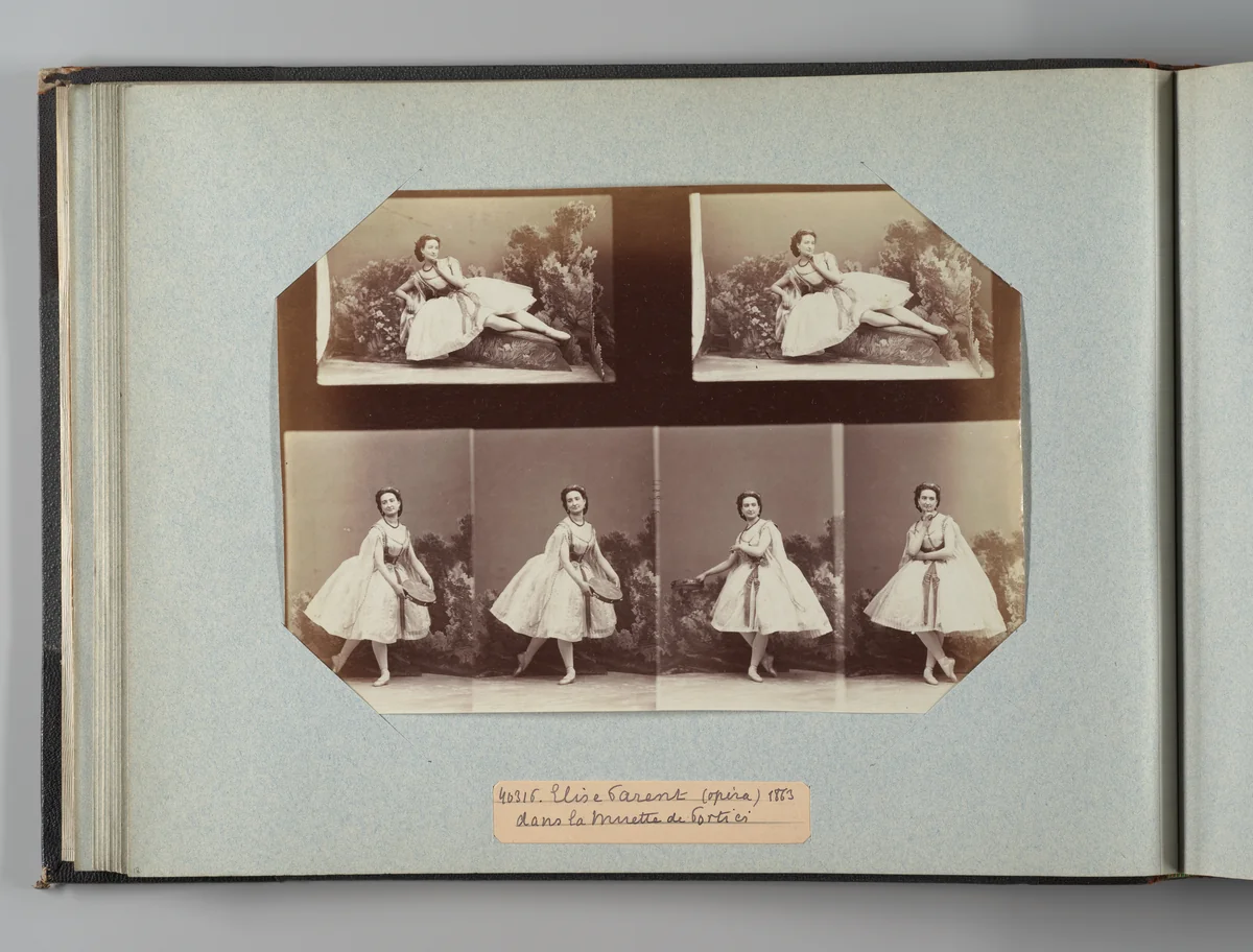 Elise Parent (opéra) 1863 by André Adolphe-Eugène Disdéri, photograph, 1863