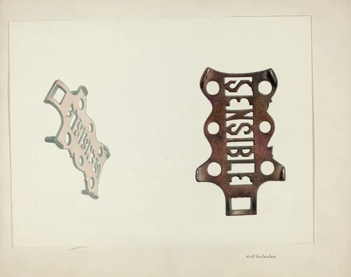 Trivet by Violet Hartenstein, index of american design, 1942