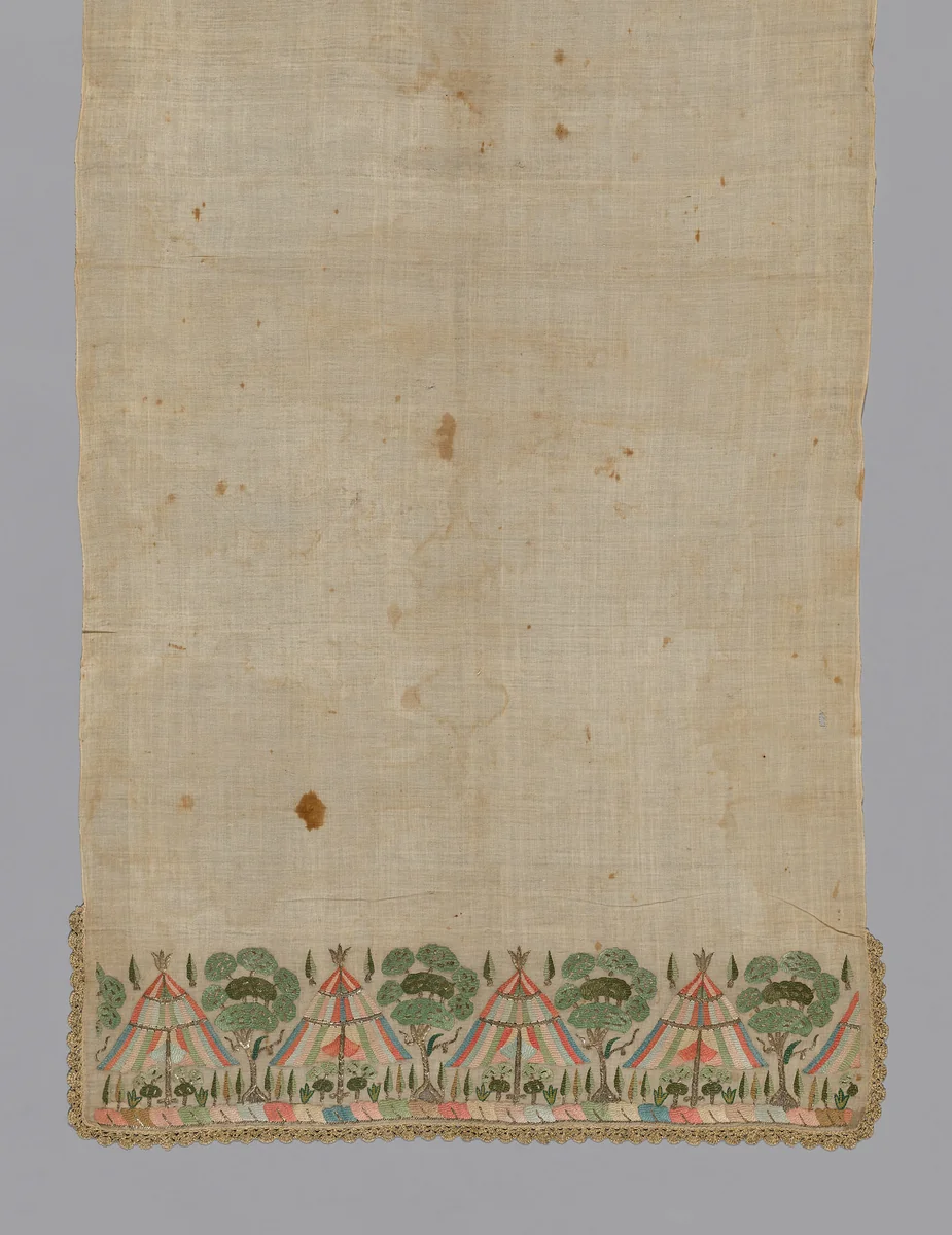 Towel by Turkey, textile, 1801-1900