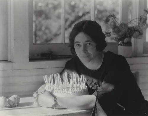 Ida O'Keeffe by Alfred Stieglitz, photograph, 1924