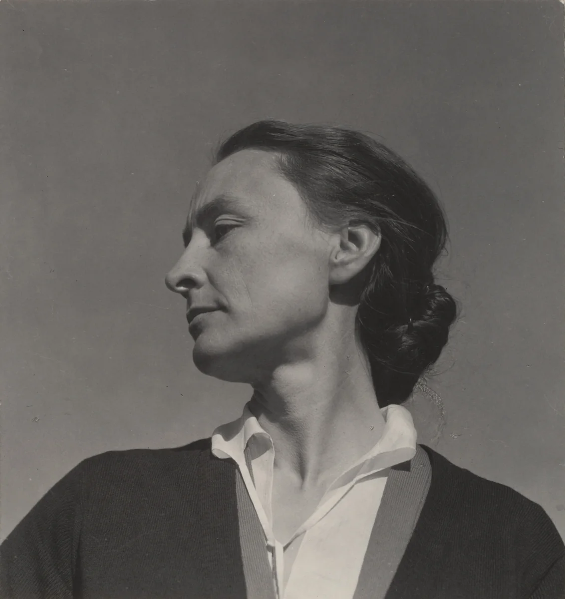Georgia O'Keeffe by Alfred Stieglitz, photograph, 1927