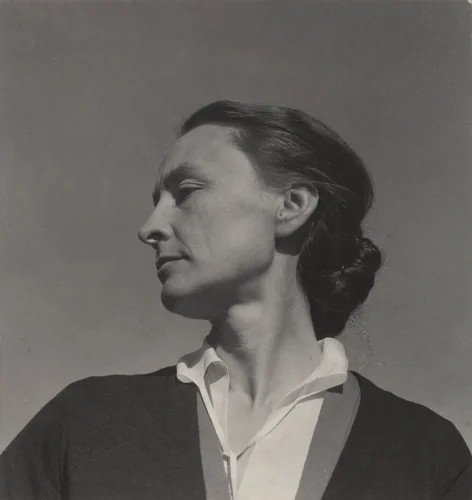 Georgia O'Keeffe by Alfred Stieglitz, photograph, 1927