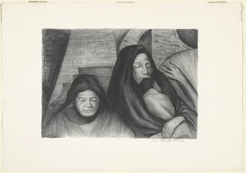 Three Generations (Tres generaciones) by José Clemente Orozco, print, 1929