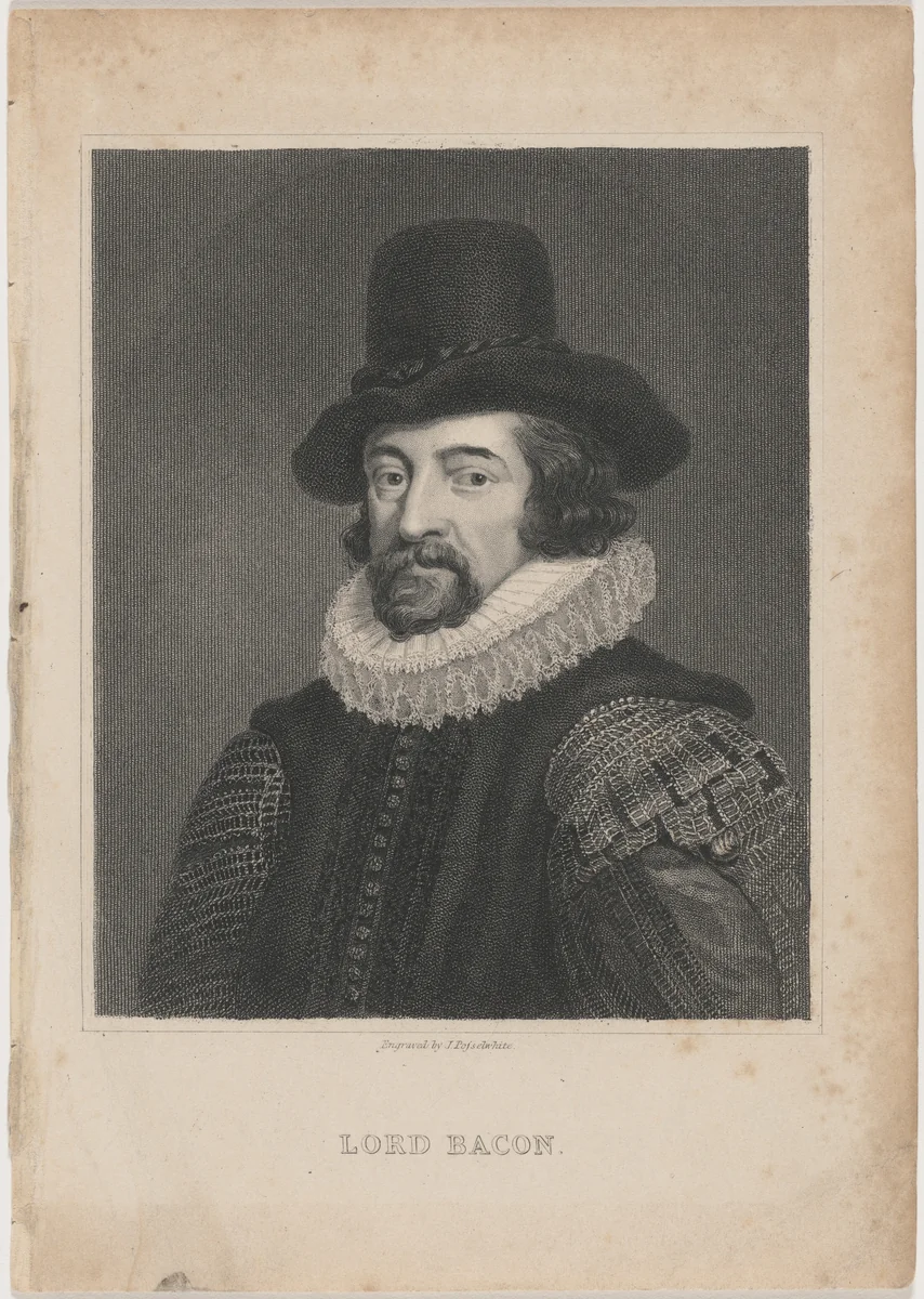Lord Bacon by James Posselwhite, print, 1798-1884