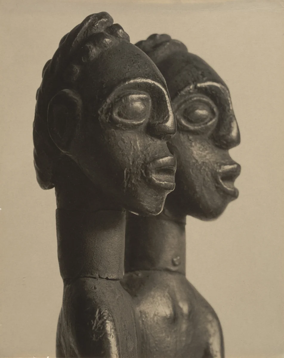 African Sculpture by Charles Sheeler, photograph, 1917