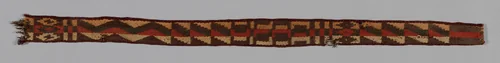 Headband or Belt Fragment by Provincial Inca, textile, 1476-1532
