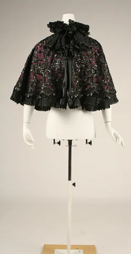 Cape by Au Louvre, artwork, 1892-1902