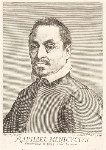 Raffaello Menicucci by Claude Mellan, print, 1598-1688