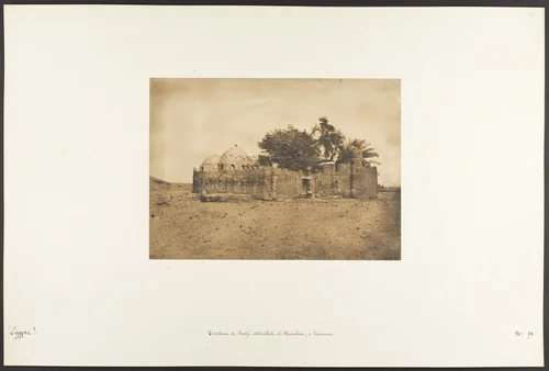 Tombeau de Hadji-Abdallah-el-Marabout, à Herment by Maxime Du Camp, photograph, 1849-1850