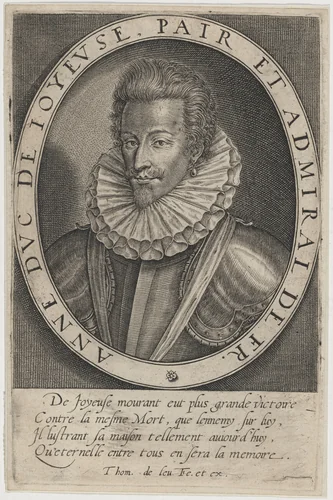Anne, Duc de Joyeuse by Thomas de Leu, print, 1560-1620