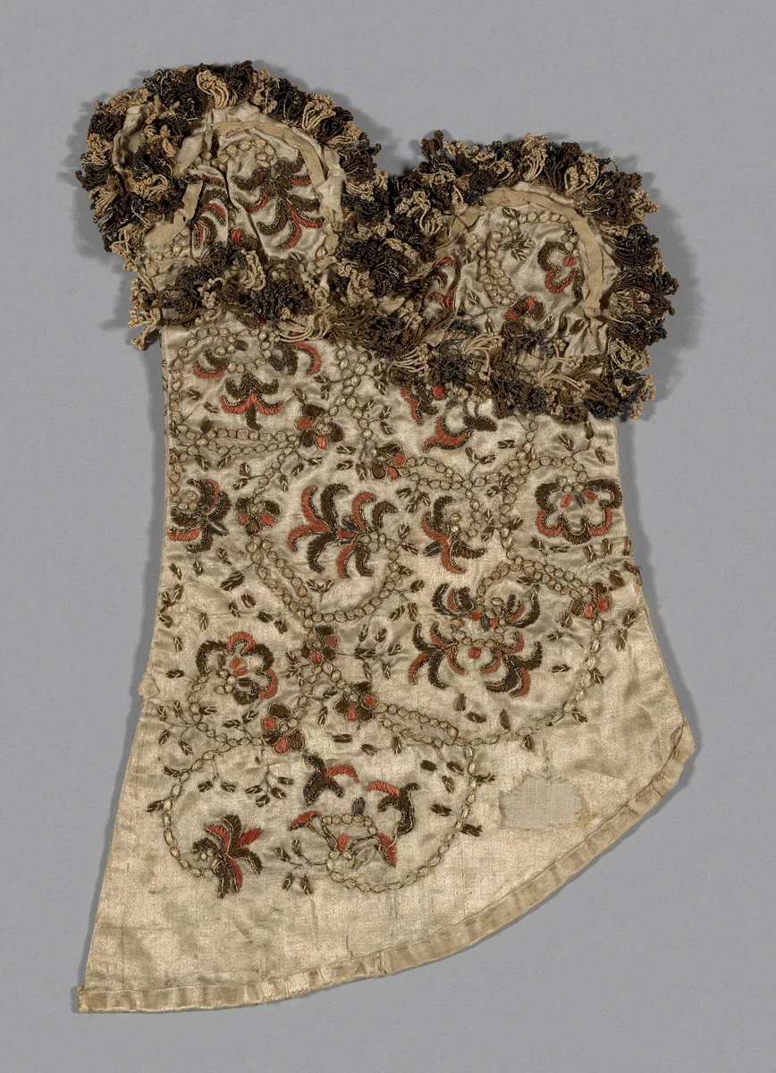 Cuff by England, textile, 1690-1710