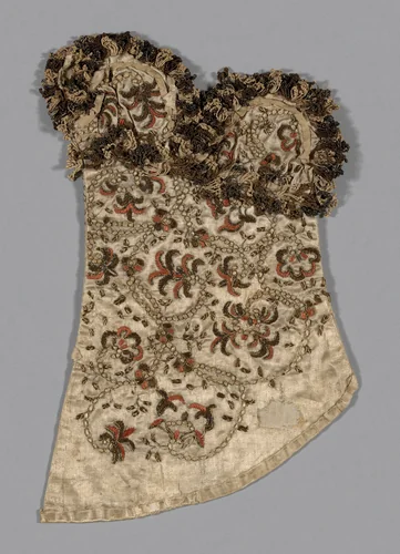 Cuff by England, textile, 1690-1710