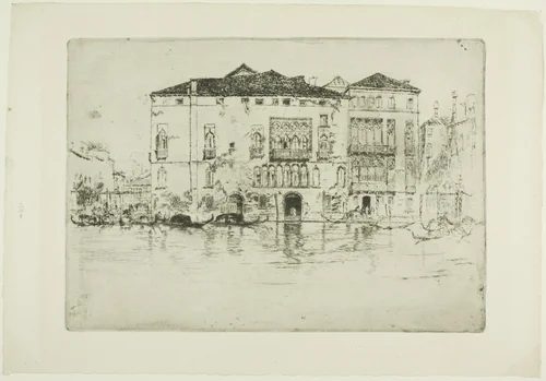 The Palaces by James McNeill Whistler, print, 1879-1880