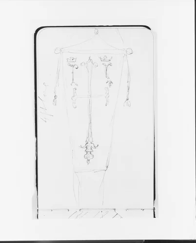 Standard (from Sketchbook) by Albert Bierstadt, artwork, 1891