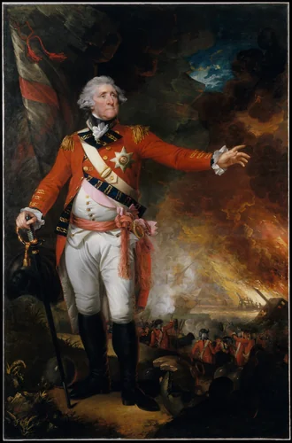 General George Eliott by Mather Brown, artwork, 1790