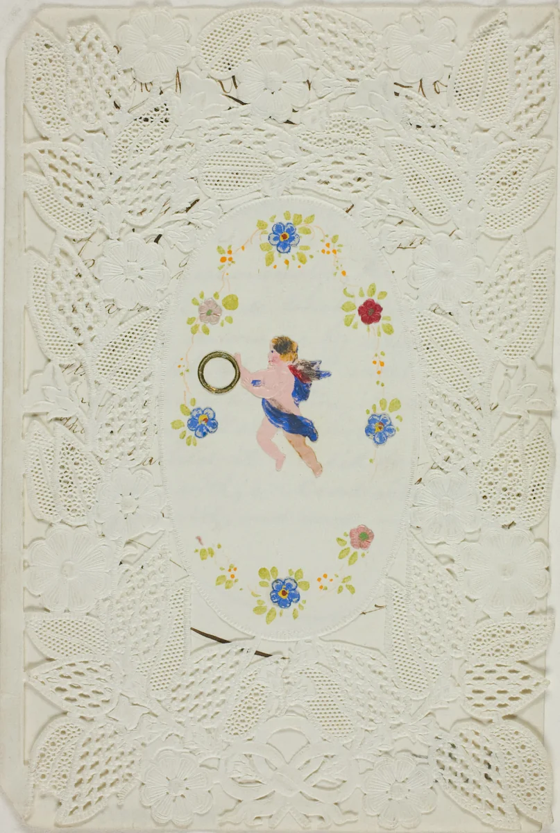 Thy Heart a Music Box (valentine) by Unknown Artist, other, 1801-1900