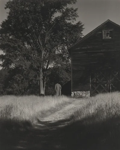 Barn, Lake George by Alfred Stieglitz, photograph, 1936