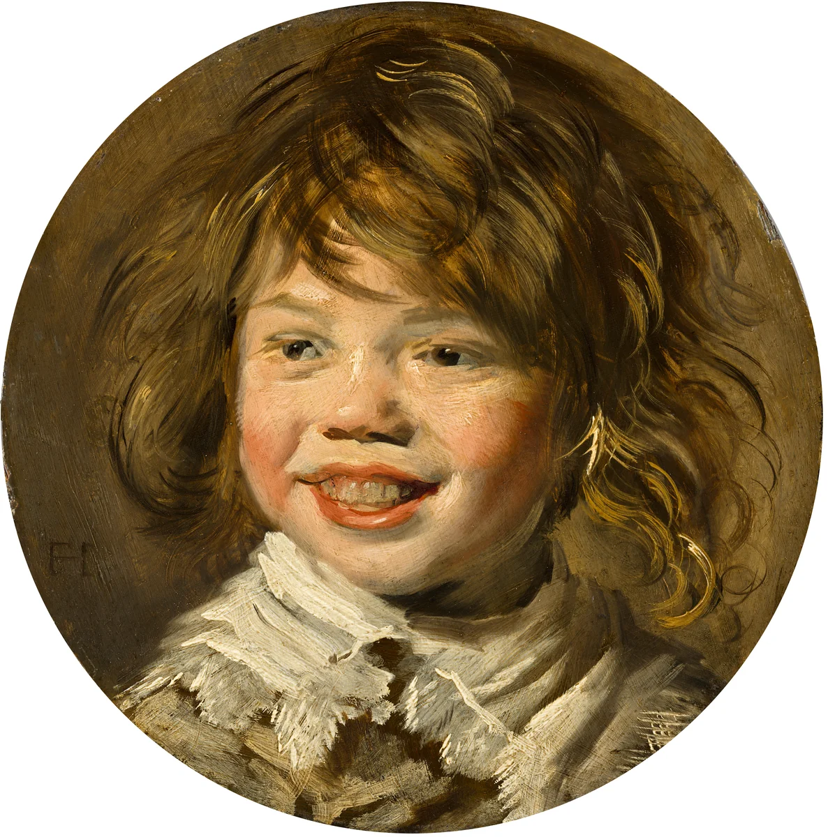Laughing Boy by Frans Hals, painting, 1625