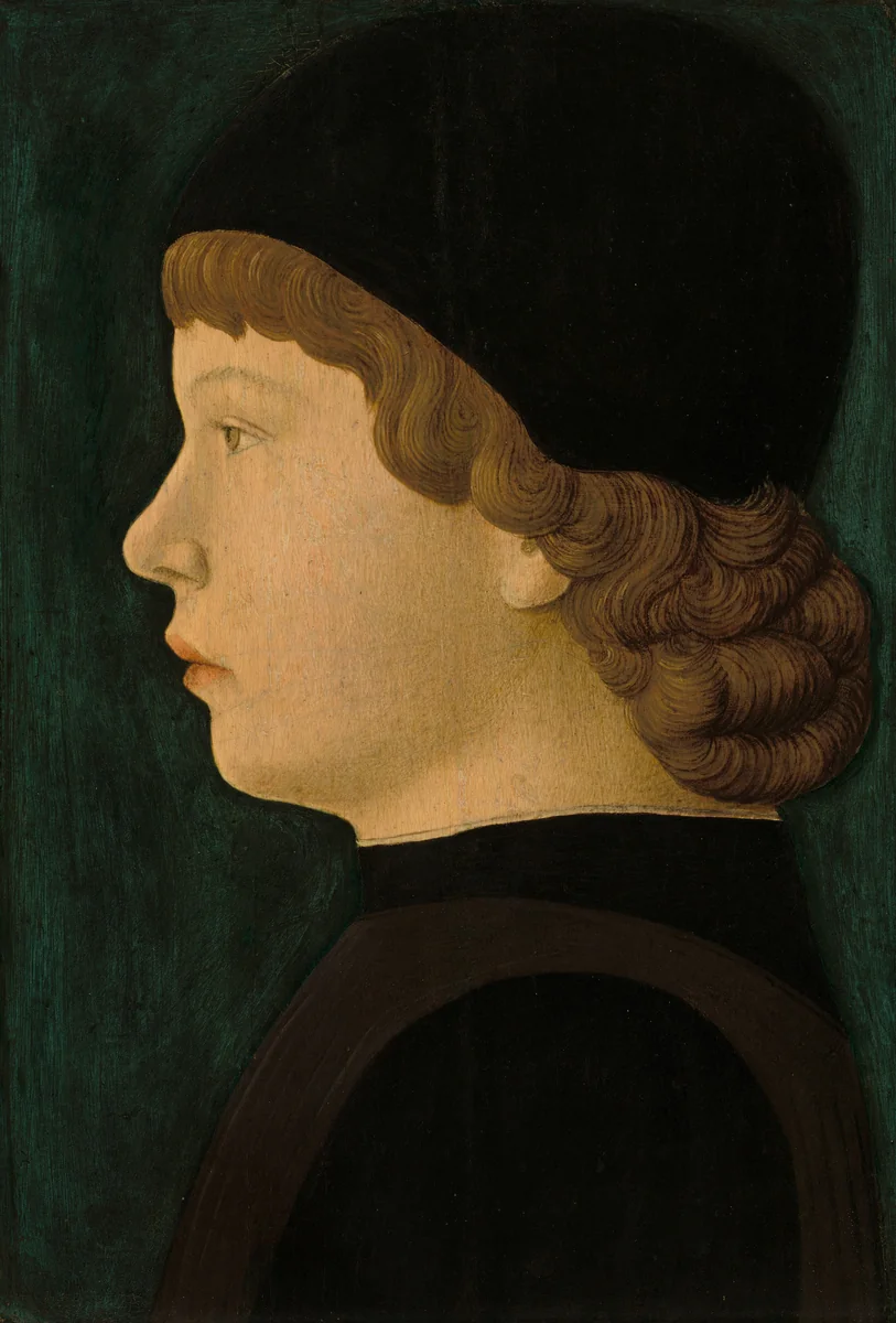 Profile Portrait of a Boy by North Italian 15th Century, painting, 1460-1470