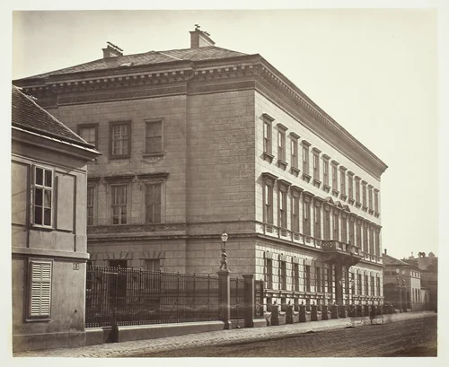 Rennweg No. 23, Palais Senior Durchlaucht des Fürsten Metternich by Artist Unknown, photograph, 1860-1869