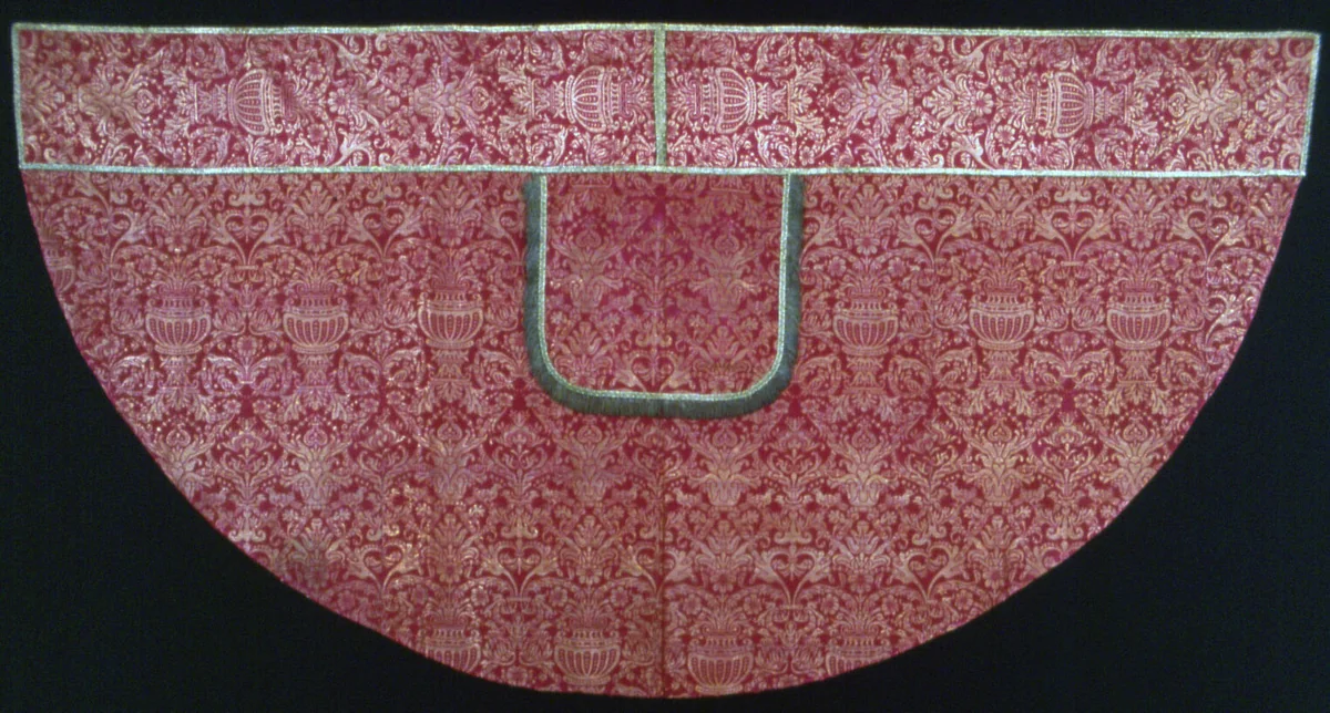 Cope with Hood by Italy, textile, 1801-1900