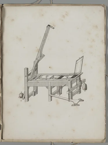 Art of the Lithograph: Printing Press by Alois Senefelder, other, 1819