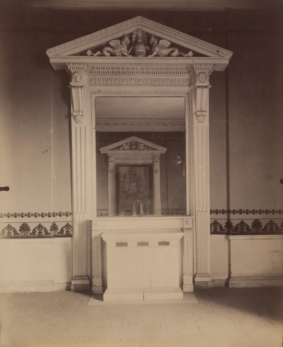 Maisons-Lafitte-château by Eugène Atget, photograph, 1910