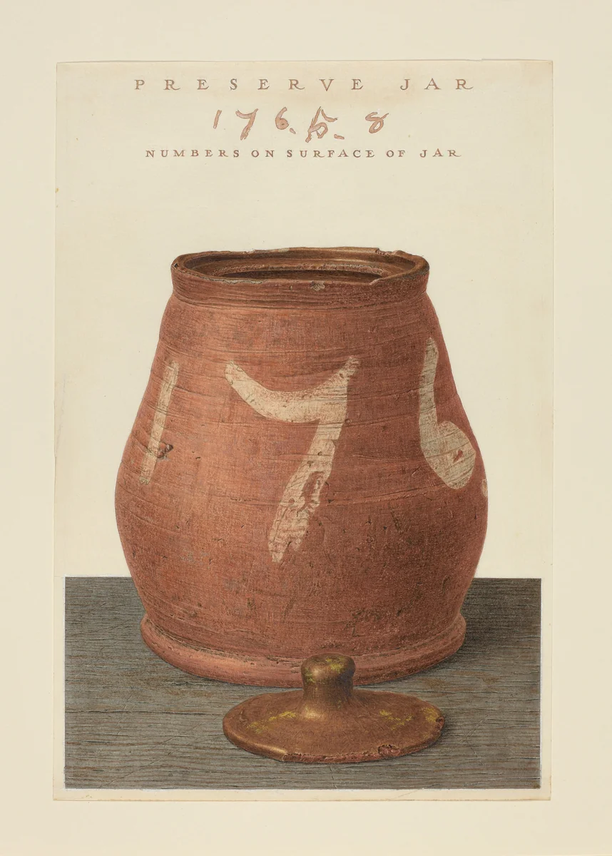 Covered Jar by John Matulis, index of american design, 1939