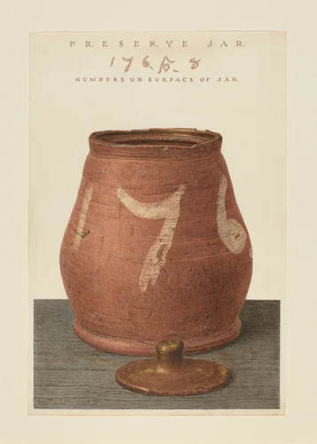 Covered Jar by John Matulis, index of american design, 1939