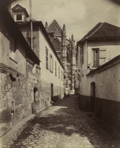 Beauvais by Eugène Atget, photograph, 1904