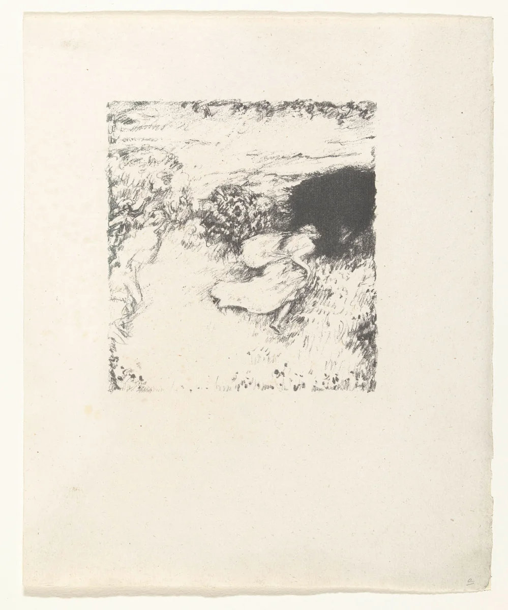Daphnis en Chloë by Pierre Bonnard, print, 1902