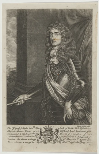 Charles, Earl of Carlisle by Abraham Blooteling, print, 1679
