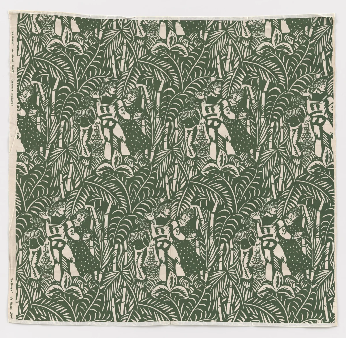 La Danse textile by Raoul Dufy, design, 1919