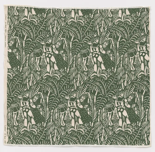 La Danse textile by Raoul Dufy, design, 1919