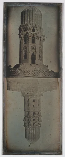 Mosque of Sultan al-Hakim, Cairo (117. Kaire. 1843 Gâma Soultan Ansoun détails [sic]) by Joseph-Philibert Girault de Prangey, photograph, 1842-1843