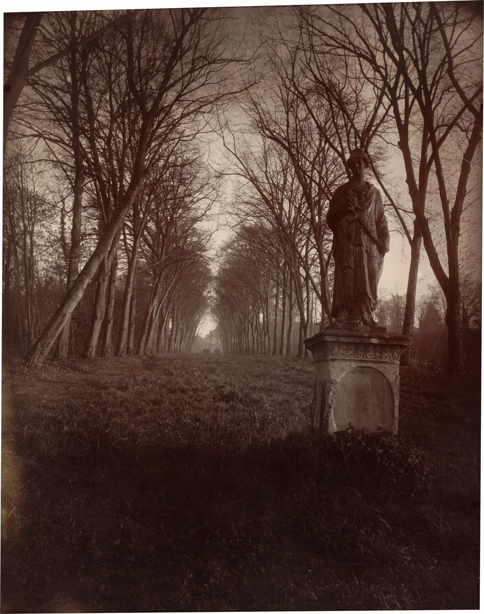Parc de Sceaux by Eugène Atget, photograph, 1925