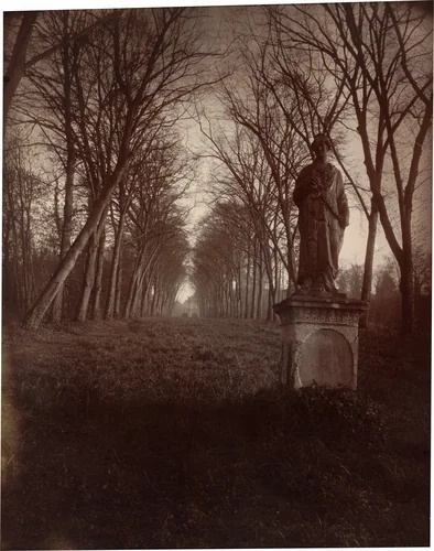 Parc de Sceaux by Eugène Atget, photograph, 1925
