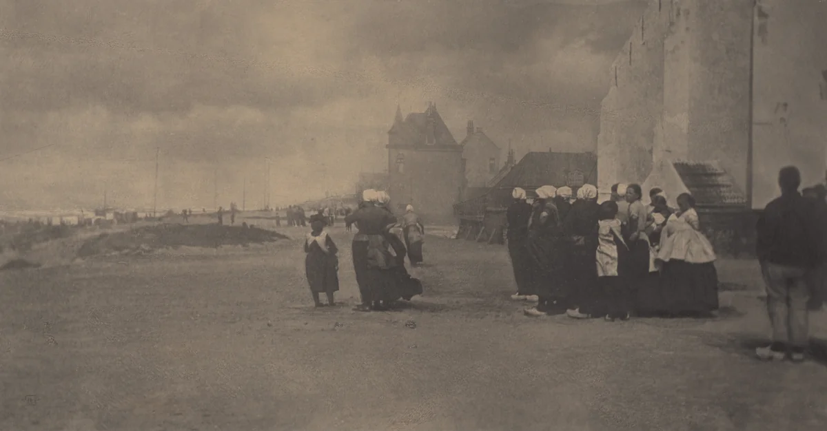 Watching for the Return by Alfred Stieglitz, photograph, 1894