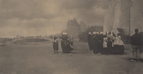 Watching for the Return by Alfred Stieglitz, photograph, 1894