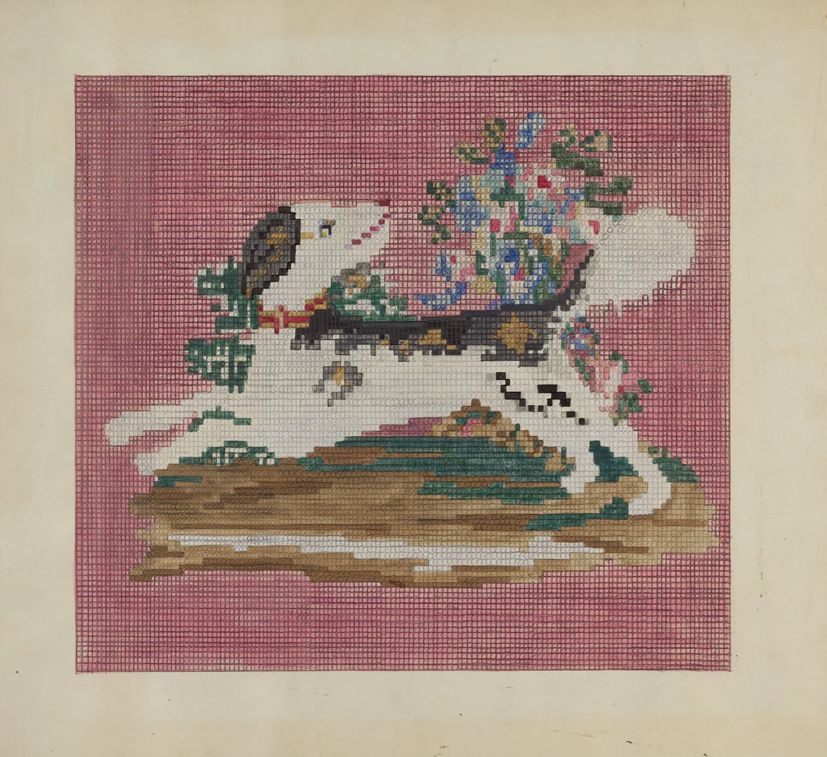 Chair Cover by Mabel Ritter, index of american design, 1937