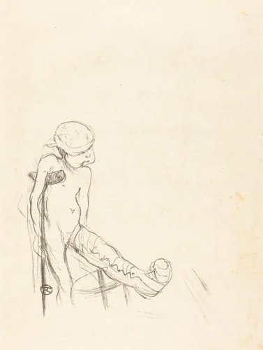 Wounded Eros (Eros vanné) by Henri de Toulouse-Lautrec, print, 1894