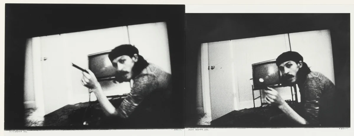 Danny Seymour by Robert Frank, photograph, 1972