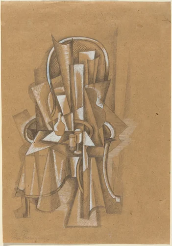 Still Life by Roger de La Fresnaye, drawing, 1920
