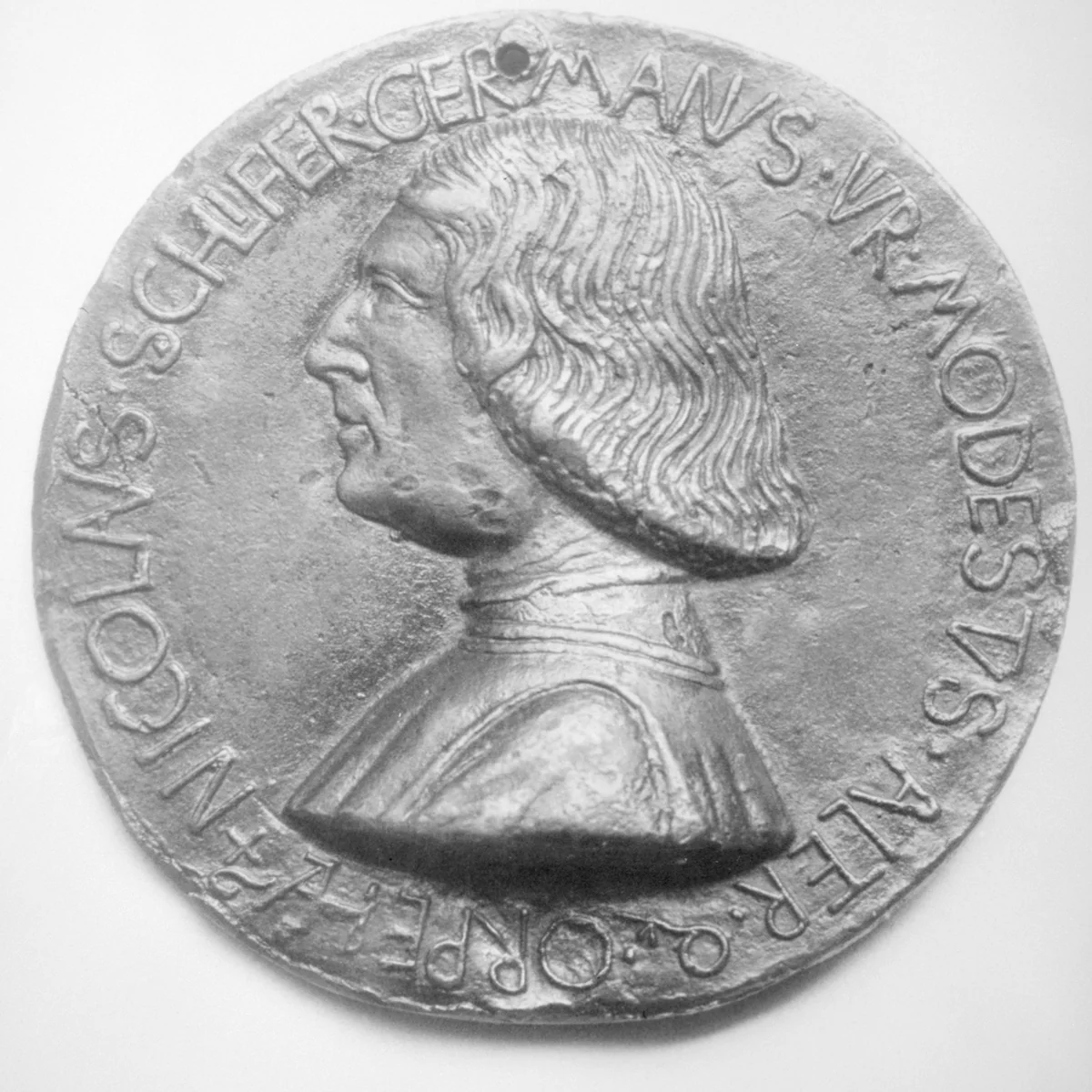 Nicholas Schlifer by Giovanni Boldù, metalwork, 1457
