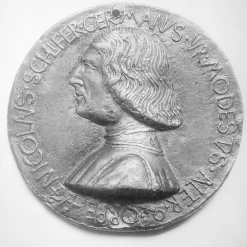 Nicholas Schlifer by Giovanni Boldù, metalwork, 1457